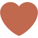 Brown Heart - Twemoji