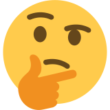 Thinking Face - Twemoji
