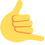 Call Me Hand (Shaka) - Twemoji