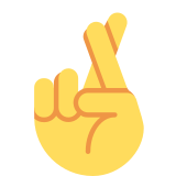 Crossed Fingers - Twemoji