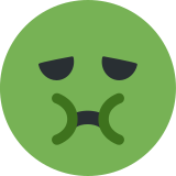 Nauseated Face - Twemoji