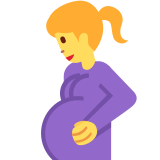 Pregnant Woman - Twemoji
