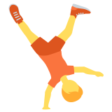 Person Cartwheeling - Twemoji