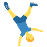 Man Cartwheeling - Twemoji