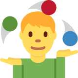 Man Juggling - Twemoji