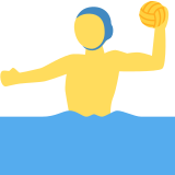 Man Playing Water Polo - Twemoji