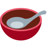 Bowl with Spoon - Twemoji