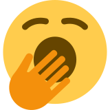 Yawning Face - Twemoji