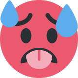Hot Face - Twemoji