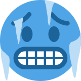 Cold Face - Twemoji