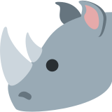 Rhinoceros - Twemoji