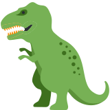 T-Rex (Tyrannosaurus) - Twemoji