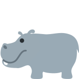 Hippopotamus - Twemoji
