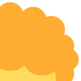 Curly Hair - Twemoji