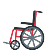 Manual Wheelchair - Twemoji