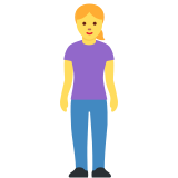 Woman Standing - Twemoji