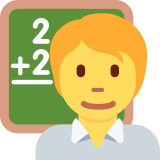 Teacher - Twemoji