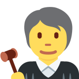 Judge - Twemoji