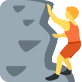 Person Climbing - Twemoji