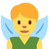 Man Fairy - Twemoji