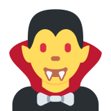 Man Vampire - Twemoji