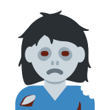 Woman Zombie - Twemoji