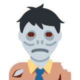 Man Zombie - Twemoji
