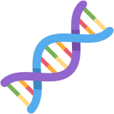 DNA Double Helix - Twemoji