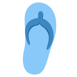 Thong Sandal (Flip-Flop) - Twemoji