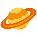 Ringed Planet - Twemoji