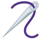 Sewing Needle - Twemoji