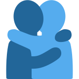 People Hugging - Twemoji