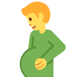 Pregnant Man - Twemoji