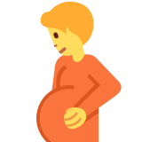 Pregnant Person - Twemoji