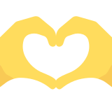 Heart Hands - Twemoji