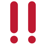 Double Exclamation Mark - Twemoji