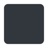 Black Medium Square - Twemoji
