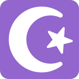 Star and Crescent - Twemoji