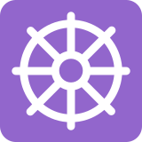 Wheel of Dharma - Twemoji