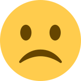 Frowning Face - Twemoji