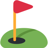 Flag in Hole - Twemoji