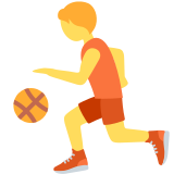 Person Bouncing Ball - Twemoji