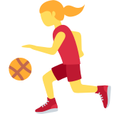 Woman Bouncing Ball - Twemoji