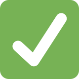 Check Mark Button - Twemoji