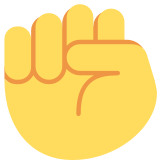Raised Fist - Twemoji