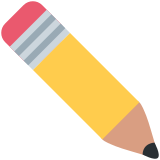 Pencil - Twemoji