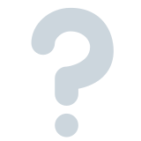 White Question Mark Ornament - Twemoji