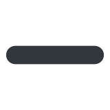 Minus Sign - Twemoji