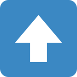 Up Arrow - Twemoji